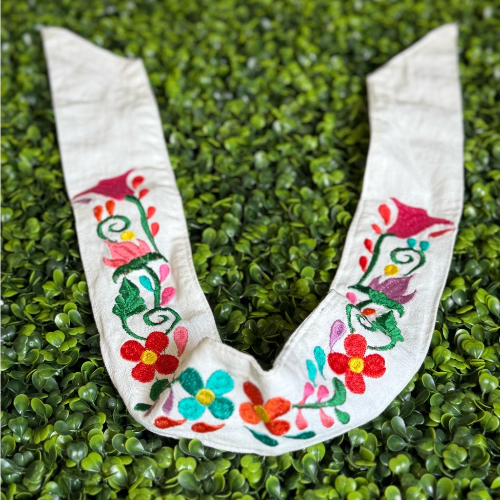 New Floral Embroidered Headband